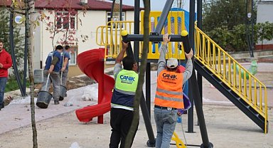 Canik'te aydınlık sokaklar modern parklar