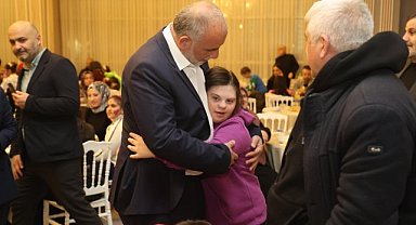 Canik'te gönül sofraları özel çocuklar için kuruldu