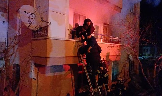 Çorum'da korkutan görüntü! Vatandaşlar tahliye edildi