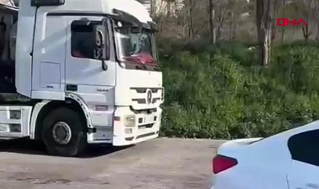 Durdurulan TIR'da 8 milyon boş makaron ele geçirildi
