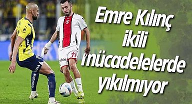 Emre Kılınç Süper Lig en fazla ikili mücadele kazanan kanat oyuncuları arasında