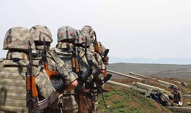 Ermenistan  Azerbaycan mevzilerini vurmaya devam ediyor