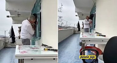 Ev göstermeye giden emlakçı gördükleri karşısında şok oldu! Hemen itfaiye çağrıldı