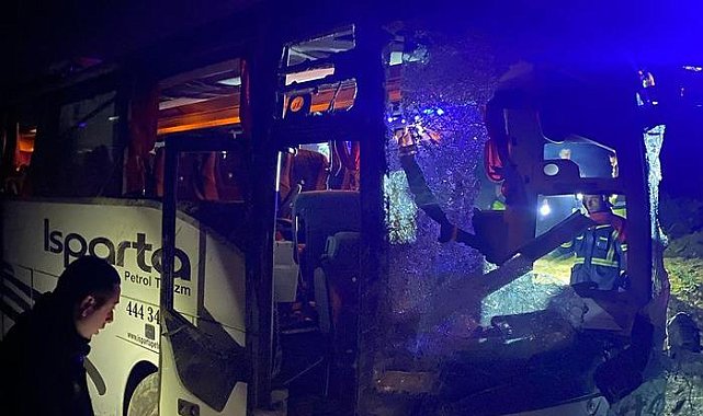 Feci otobüs kazası: 1 ölü, 32 yaralı