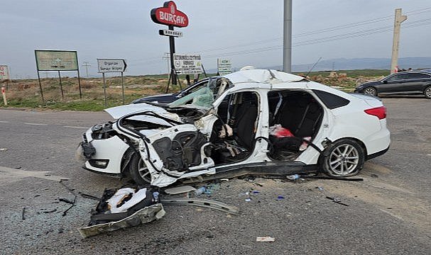 Gaziantep'te feci kaza!1 ölü, 4 yaralı