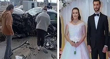 Gişe bariyerine çarpan karı koca hayatını kaybetti!