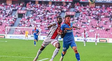 Göztepe - Samsunspor maçında deplasman tribününde düşük katılım