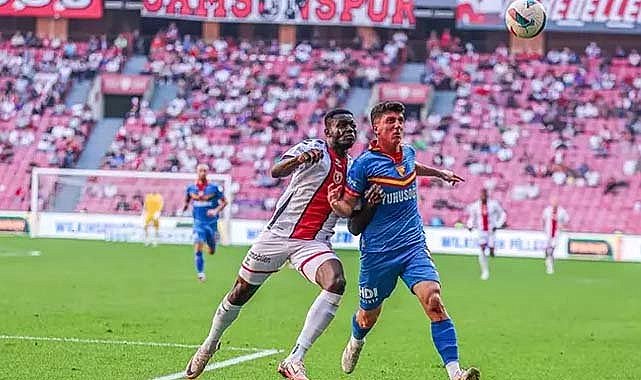 Göztepe - Samsunspor maçında deplasman tribününde düşük katılım