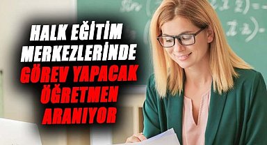 Halk eğitim merkezlerine öğretmen alımı yapılacak