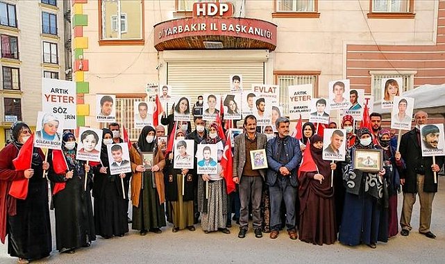 HDP önündeki evlat nöbetinde aile sayısı 382 oldu
