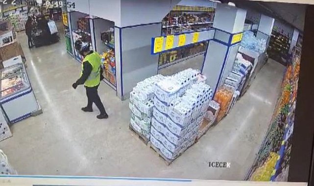 İki ayrı markette kasiyerleri gasp eden şüpheli yakalandı... Polise sorduğu soru şaşkınlık yarattı!