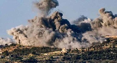 İsrail'den Lübnan'ın güneyine yoğun saldırı