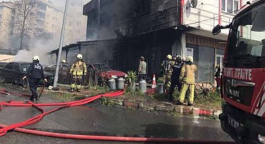 İstanbul Samsun Dernekler Federasyonu Genel Merkez'inde yangın çıktı!