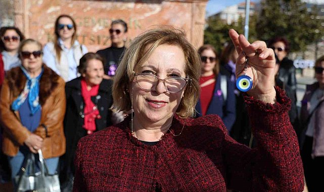 Kadın cinayetin olmadığı şehirde 'Nazar Boncuklu' kutlama