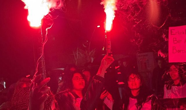 Kadın Dayanışma Komiteleri'nden Atakum'da "8 Mart" yürüyüşü