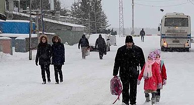 Karadeniz'in o ilinde eğitime kar engeli