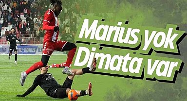 Kasımpaşa maçında Marius Mouandilmadji'nin yerine Dimata