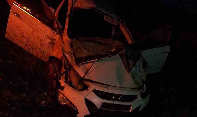 Kırklareli'nde trafik kazası: 1 ölü, 1 yaralı