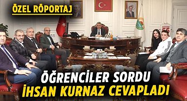 Öğrenciler sordu İhsan Kurnaz cevapladı