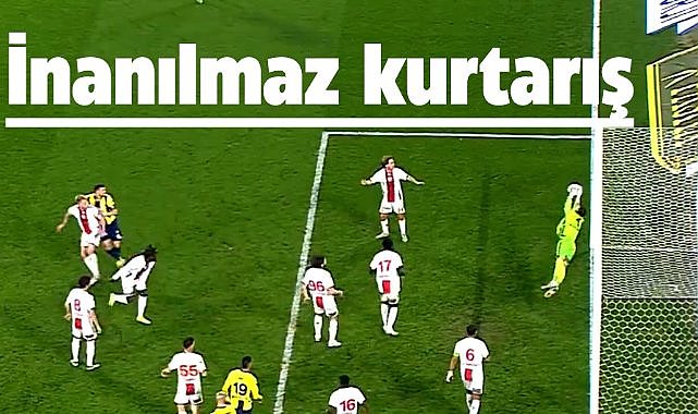 Okan Kocuk'tan Fenerbahçe maçında inanılmaz kurtarış!