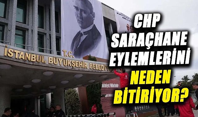 Özgür Özel, Saraçhane mitinglerini bitiriyor