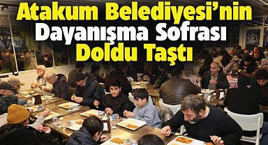 Samsun Atakum Belediyesi'nin dayanışma sofrasına yoğun ilgi