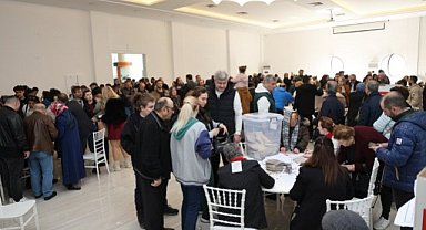 Samsun Atakum'da  CHP’nin Cumhurbaşkanı adayı ön seçimine yoğun katılım