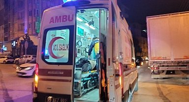 Samsun Bafra'da bisiklete çarptı! Yaralandı