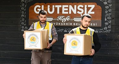 Samsun Büyükşehir bayramda çölyak hastalarını unutmadı