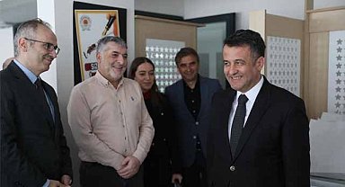 Samsun Büyükşehir Belediye Başkanı Doğan, çalışma arkadaşlarıyla bayramlaştı