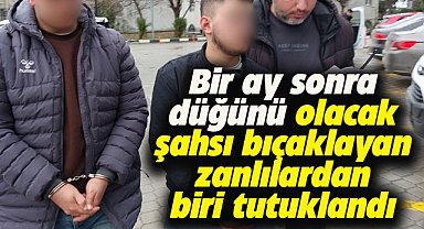 Samsun Canik'te benzin almak isteyen motosiklet sürücüsünü bıçaklayan zanlı tutuklandı