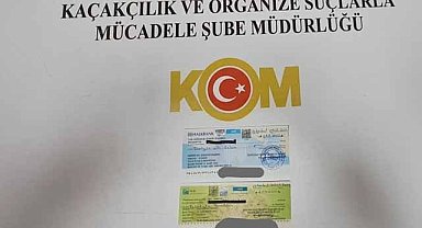 Samsun’da 873 bin lira bedelli sahte çek operasyonu! 2 kişi gözaltında