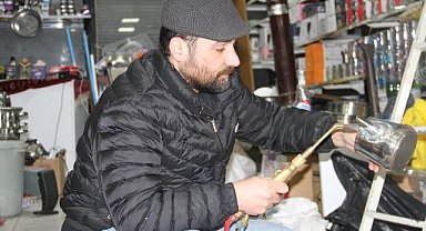 Samsun'da bakırcı esnafı dertli