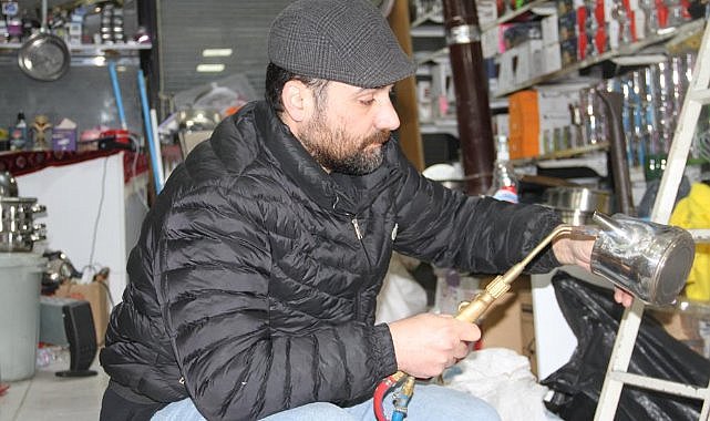 Samsun'da bakırcı esnafı dertli