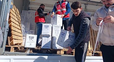 Samsun'da binlerce ihtiyaç sahibine Ramazan kolisi