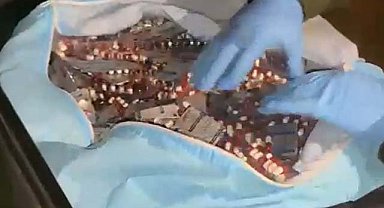 Samsun'da binlerce sentetik hap ele geçirildi