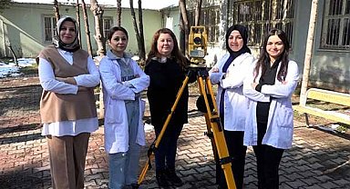 Samsun’da bu lisedeki Harita Tapu Kadastro Alanı kadın öğretmenlere emanet