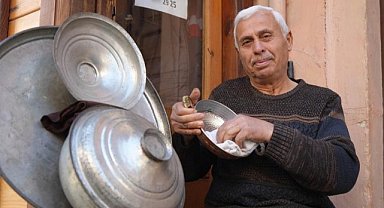 Samsun'da kalaycılık mesleği yok oluyor