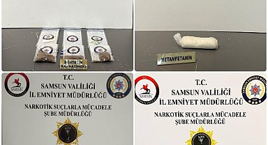 Samsun’da uyuşturucu operasyonu: 6 zanlı yakalandı