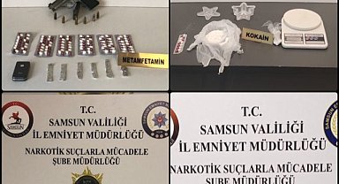 Samsun’da zehir taciri sokak satıcılarına darbe!