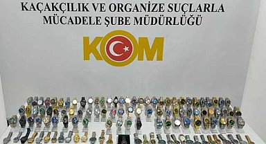 Samsun İlkadım'da kaçak saat operasyonu!