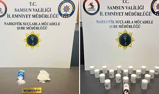 Samsun İlkadım ve Canik'te uyuşturucu operasyonu