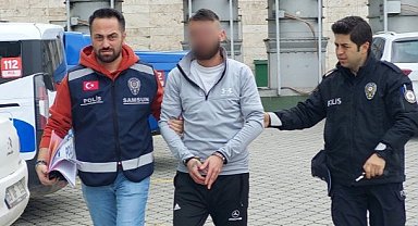 Samsun kablo hırsızlığına gözaltı  