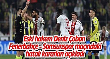Samsunspor'un penaltı beklediği pozisyon ve Marius'un kırmızı kartı doğru muydu?