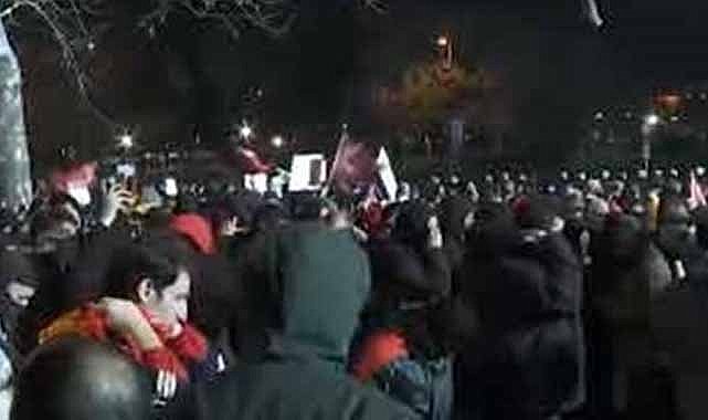 Saraçhane'deki protestolar sırasında Cumhurbaşkanı Erdoğan ve ailesine hakaret eden şahıs yakalandı