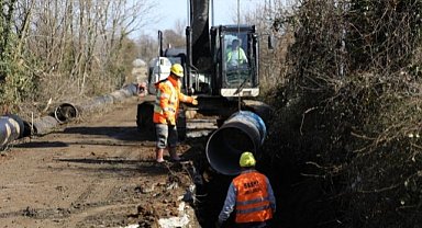 SASKİ’den Salıpazarı’nda içme suyu altyapı çalışması