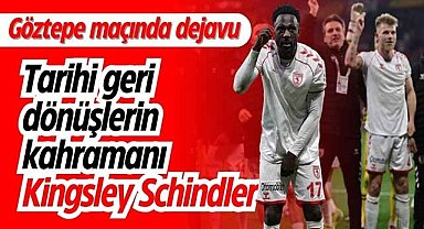 Tarihi geri dönüşlerin kahramanı Kingsley Schindler