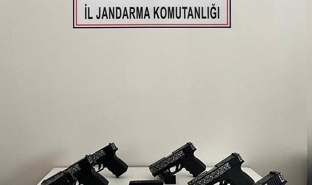 Tekirdağ'da jandarmadan kaçakçılık ve silah operasyonu