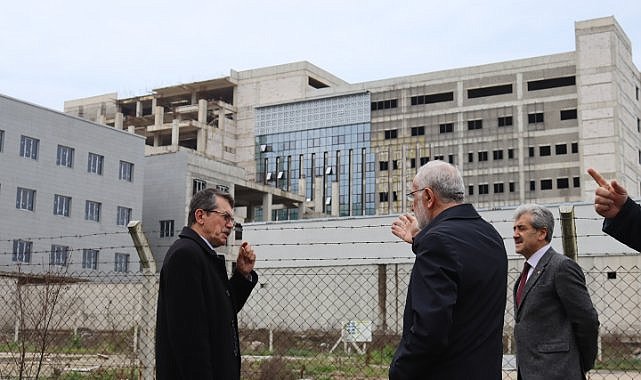 Tekkeköy Hastanesi 7 yıldır tamamlanamadı