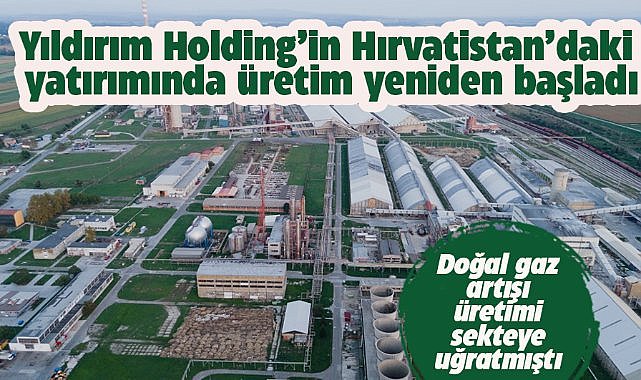 Yıldırım Holding'in Hırvatistan'daki yatırımı Petrokemij yeniden üretime başladı